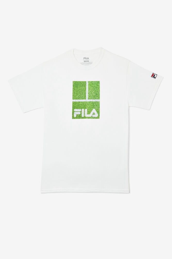 Fila T Skjorte Herre Hvite London 204187-TPB